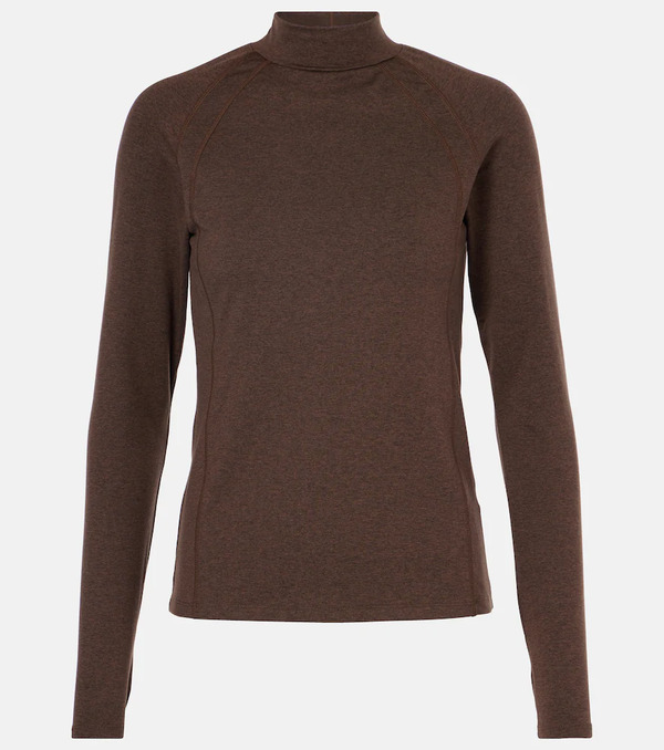  Varley Varley Always Warm Jersey Turtleneck Top 