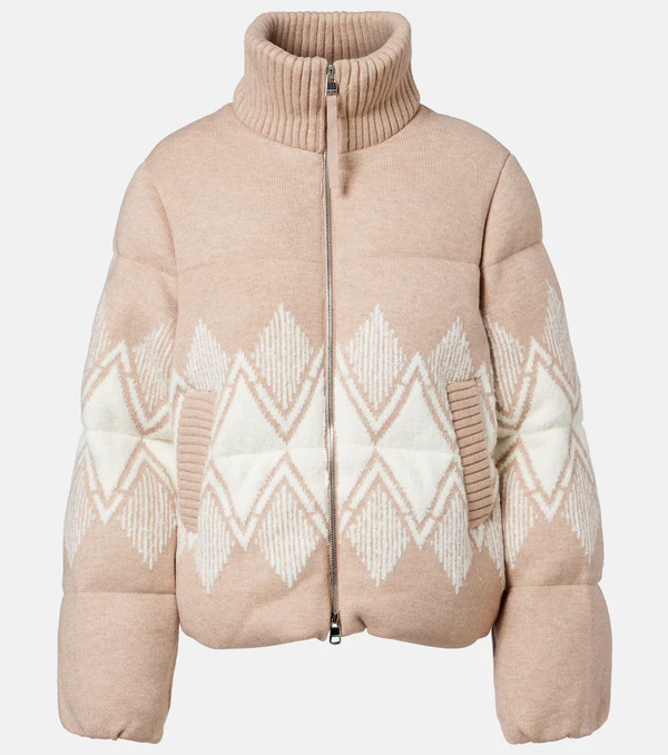  Varley Varley Belinda Knitted Puffer Jacket 