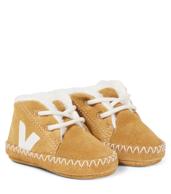  Veja Kids Veja Kids Baby Winter Light Suede Sneakers 