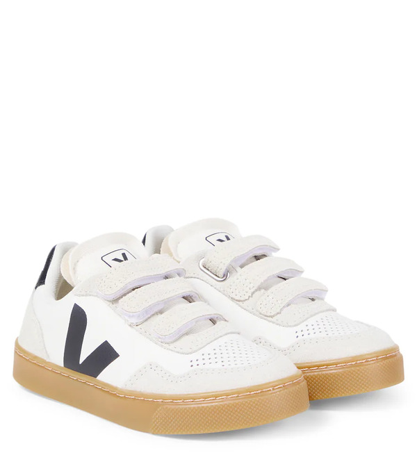  Veja Kids Veja Kids V-90 Leather Sneakers 