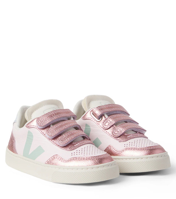 Veja Kids Veja Kids X Bonpoint V-90 Leather Sneakers 