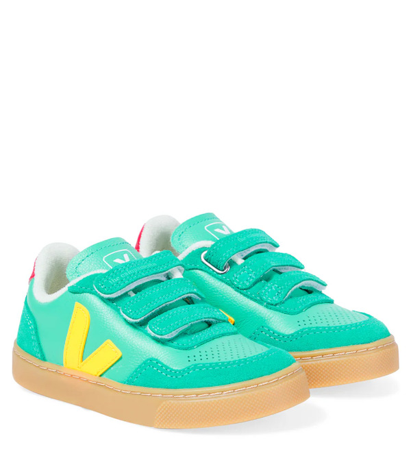 Veja Kids Veja Kids X The Campamento V-90 Leather Sneakers 