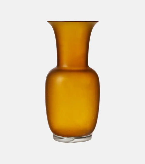  Venini Venini Satin Murano Glass Vase 
