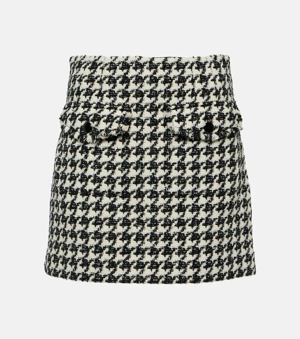  Veronica Beard Veronica Beard Adriel Houndstooth Miniskirt 
