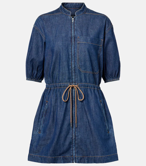  Veronica Beard Veronica Beard Akerman Denim Minidress 