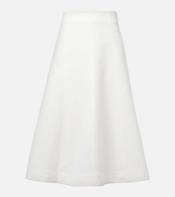  Veronica Beard Veronica Beard Fellini Floral Jacquard Midi Skirt 