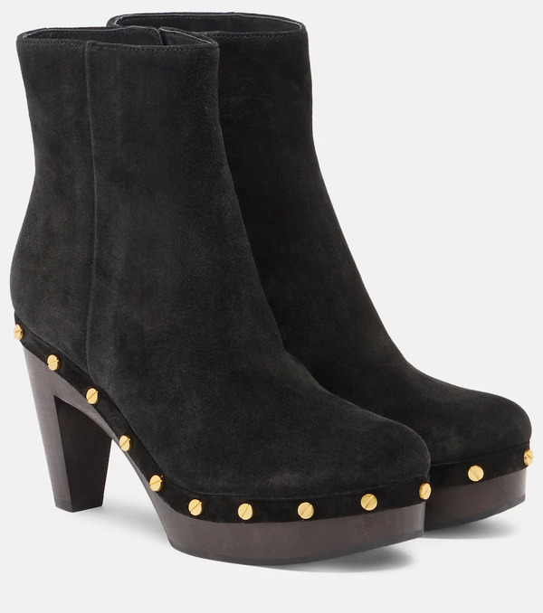  Veronica Beard Veronica Beard Gavi Suede Ankle Boots 