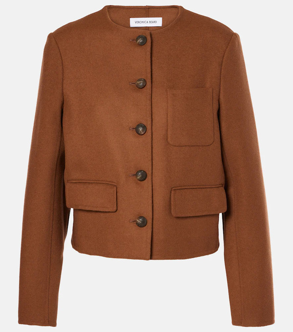  Veronica Beard Veronica Beard Lyssa Wool-blend Jacket 