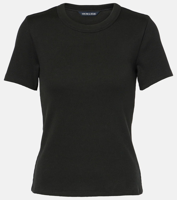 Veronica Beard Veronica Beard Pruitt Cotton-blend Jersey T-shirt 