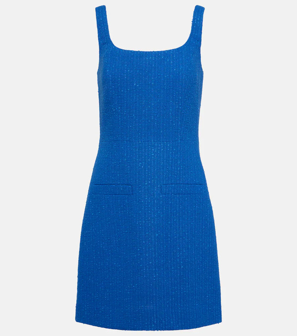  Veronica Beard Veronica Beard Sabra Cotton-blend Tweed Minidress 