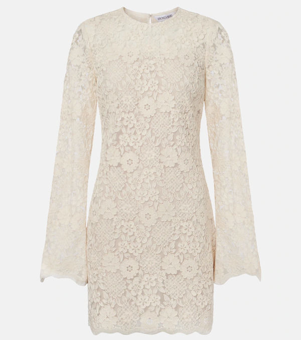  Veronica Beard Veronica Beard Teresia Embroidered Tulle Minidress 
