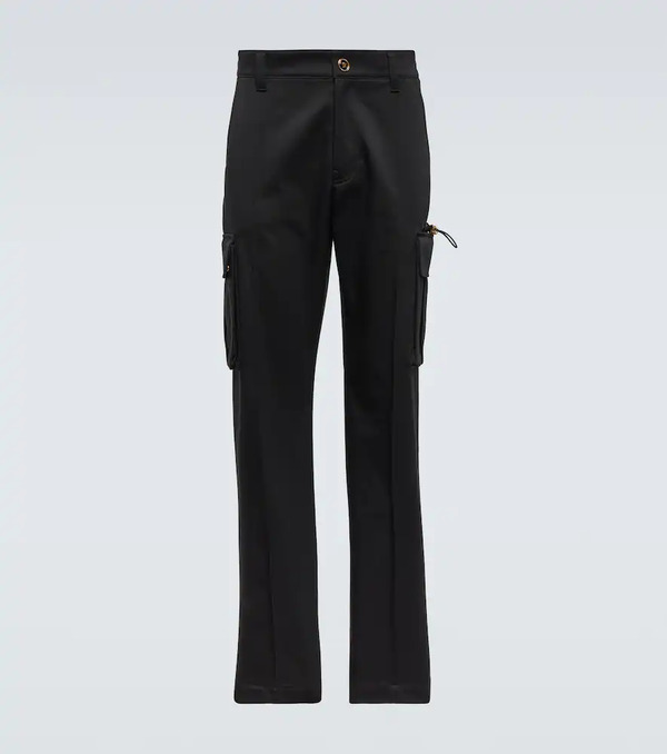  Versace Versace Cotton Gabardine Cargo Pants 