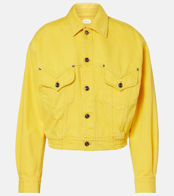  Versace Versace Denim Blouson Jacket 