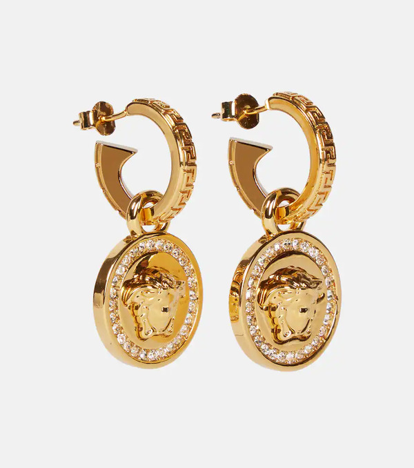  Versace Versace Greca And Medusa Earrings 