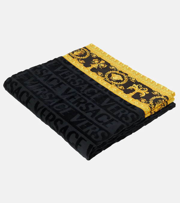  Versace Home Versace Home I Love Baroque Cotton Terry Beach Towel 
