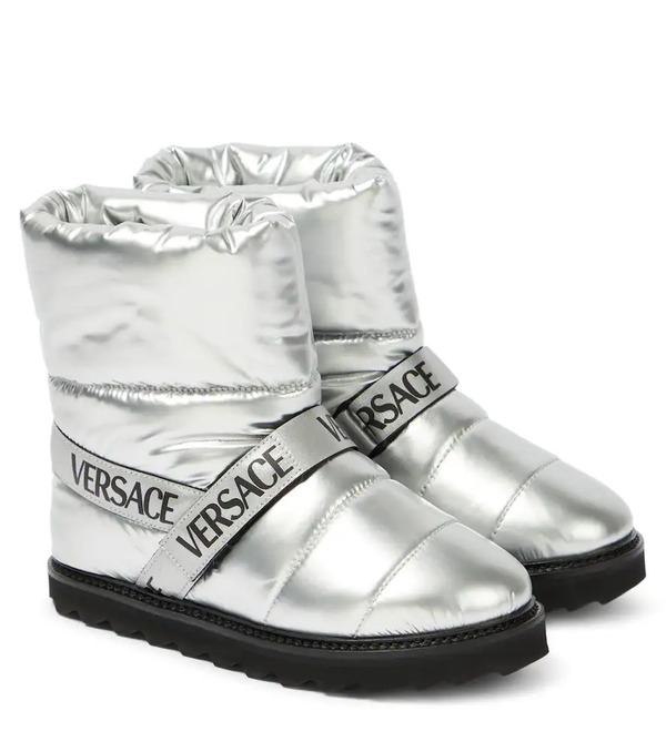  Versace Kids Versace Kids Logo Snow Boots 