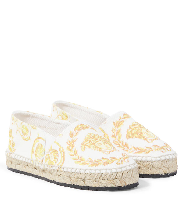  Versace Kids Versace Kids Medusa Printed Espadrilles 