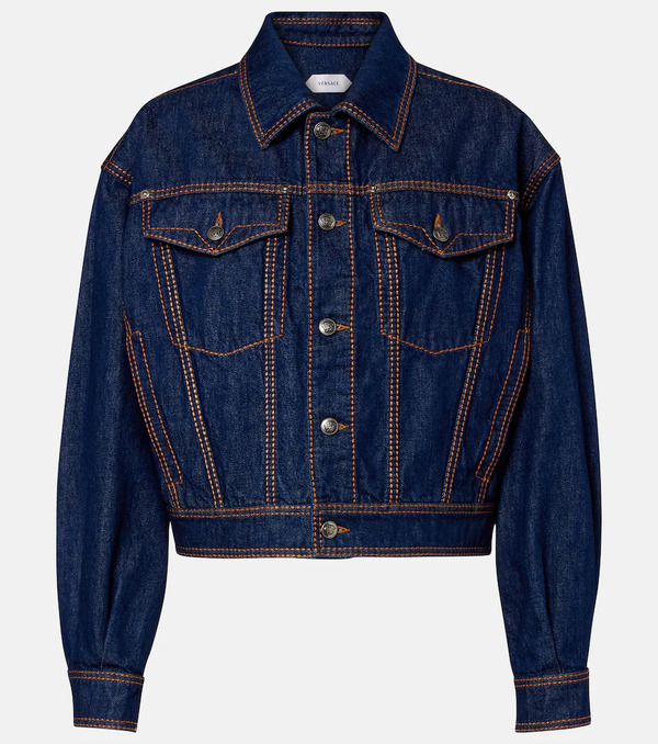  Versace Versace Medusa Denim Jacket 