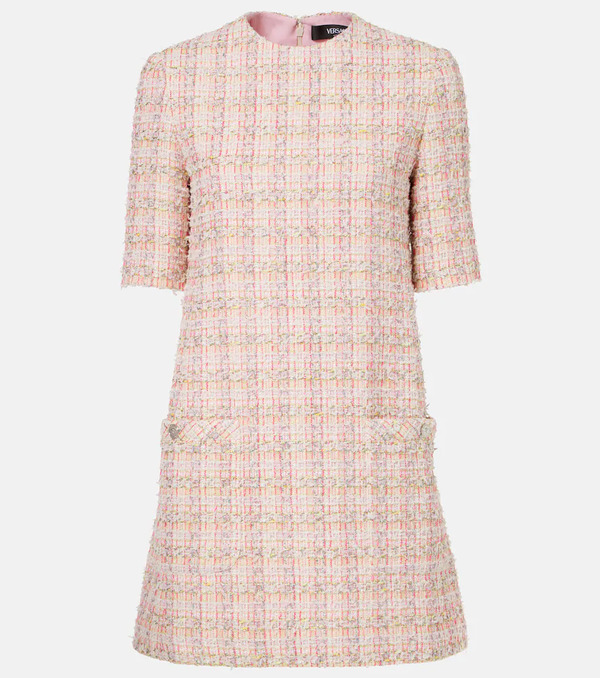  Versace Versace Tweed Minidress 