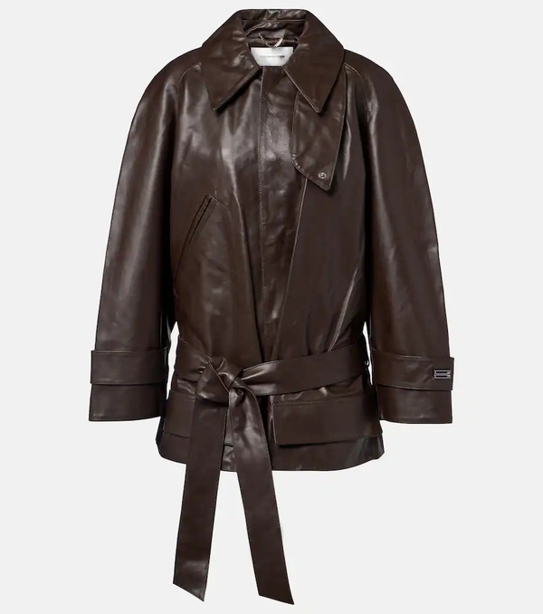  Victoria Beckham Victoria Beckham Leather Jacket 