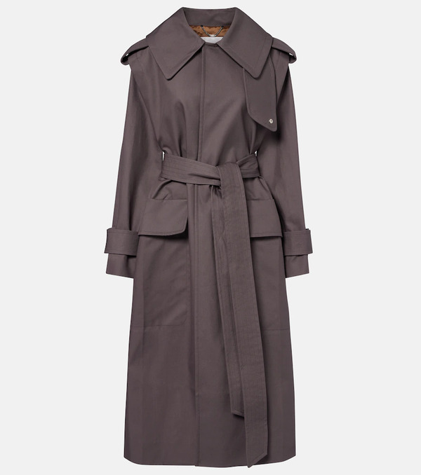  Victoria Beckham Victoria Beckham Philippa Cotton Trench Coat 