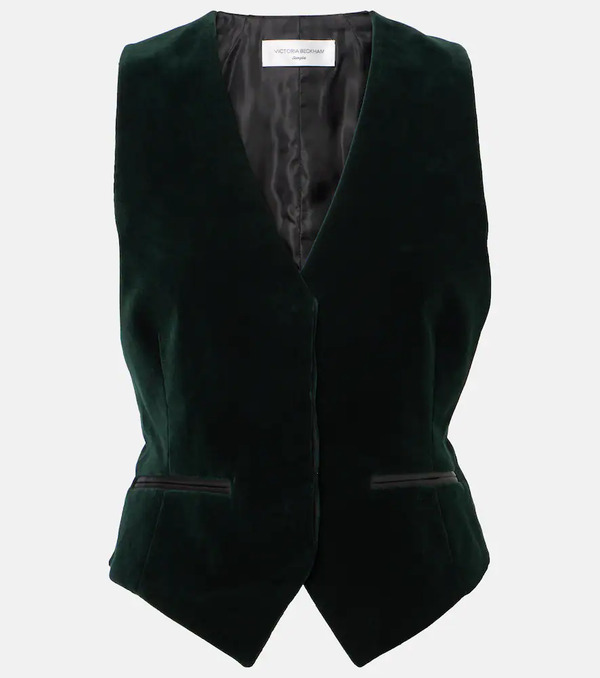  Victoria Beckham Victoria Beckham Velvet Vest 