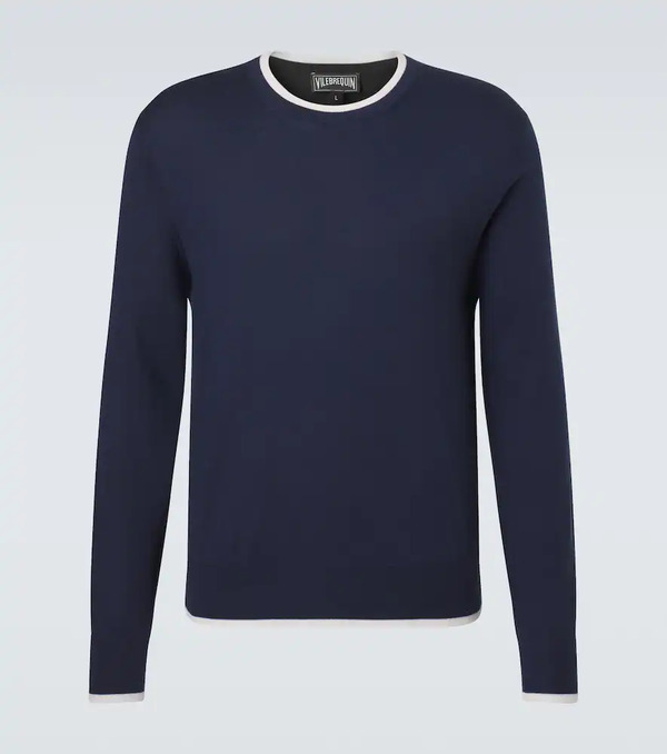  Vilebrequin Vilebrequin Cashmere, Wool And Silk Sweater 