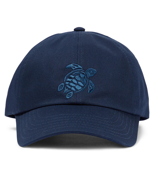  Vilebrequin Kids Vilebrequin Kids Embroidered Cotton Baseball Cap 