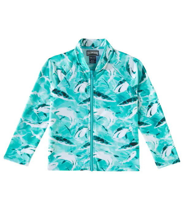  Vilebrequin Kids Vilebrequin Kids Ginko Printed Rashguard Top 