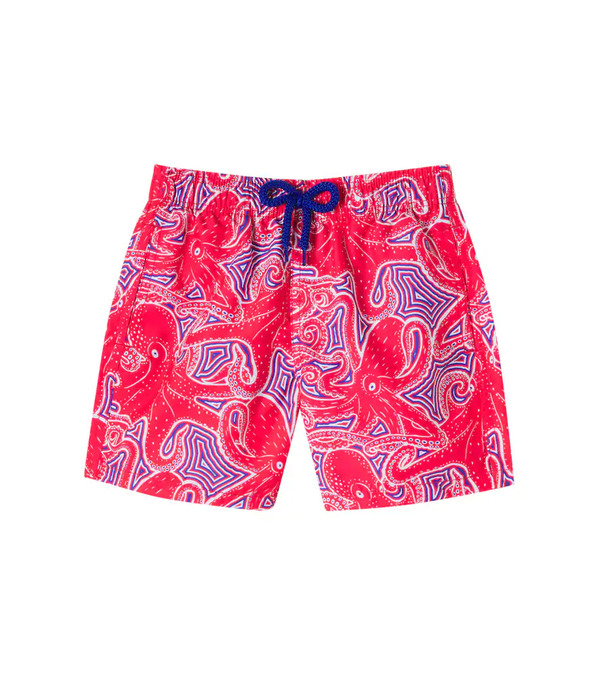  Vilebrequin Kids Vilebrequin Kids Jim Printed Swim Trunks 