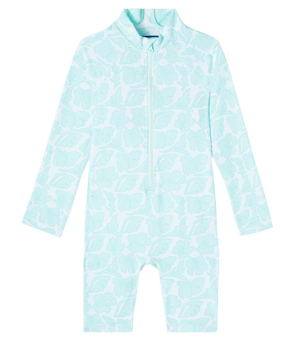  Vilebrequin Kids Vilebrequin Kids Seashells Rashguard Swimsuit 