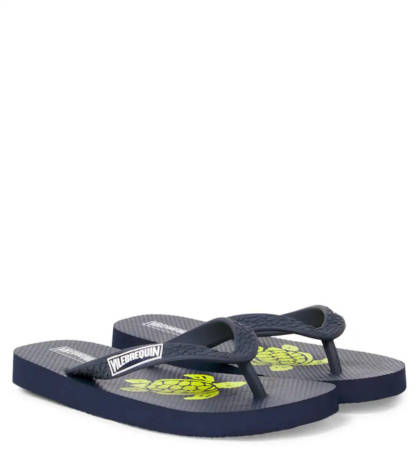  Vilebrequin Kids Vilebrequin Kids Turtles Thong Sandals 