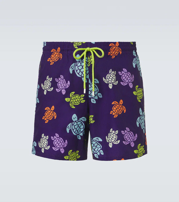  Vilebrequin Vilebrequin Mahina Printed Swim Trunks 