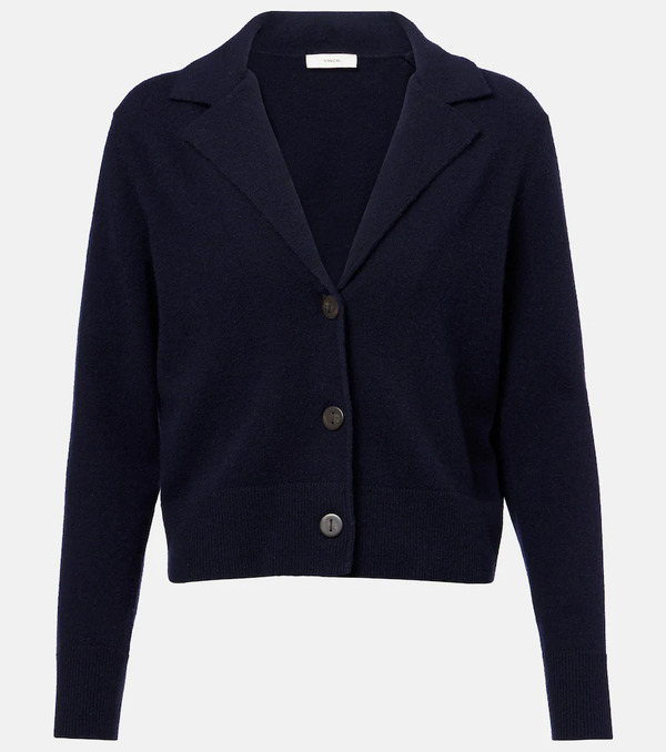  Vince Vince Cropped Wool And Cashmere Cardigan 