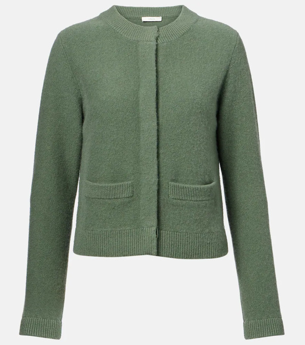  Vince Vince Shrunken Boiled Knitted Jacket 