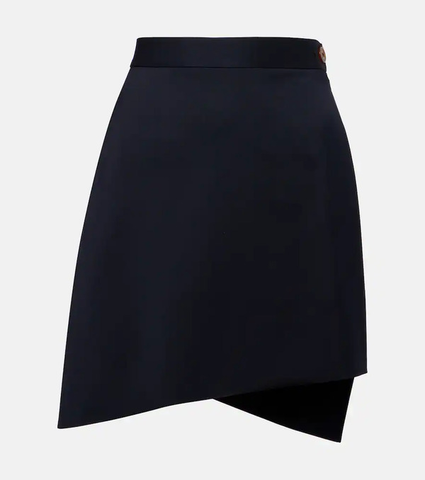  Vivienne Westwood Vivienne Westwood Infinity Virgin Wool Miniskirt 