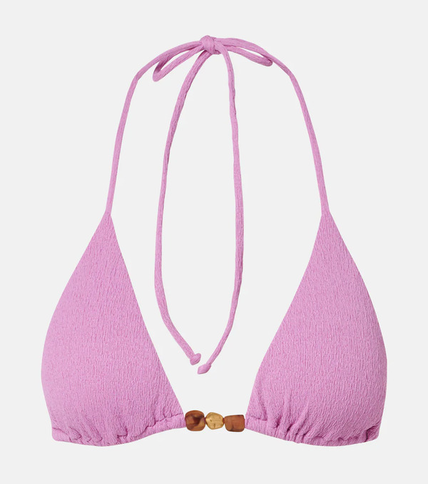  Vix Paula Hermanny Vix Paula Hermanny Firenze Kiana Beaded Bikini Top 