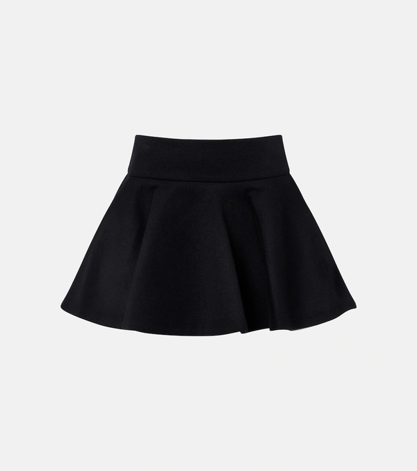  Wardrobe.nyc Wardrobe.nyc Circle Wool Miniskirt 