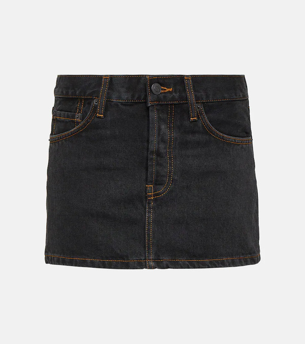  Wardrobe.nyc Wardrobe.nyc Denim Miniskirt 