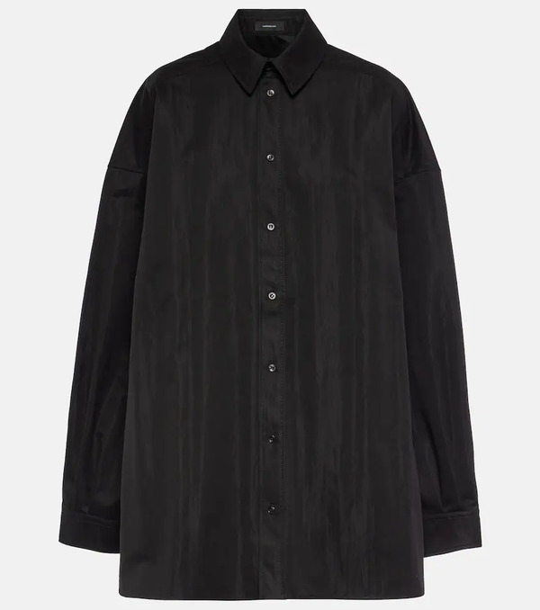  Wardrobe.nyc Wardrobe.nyc Oversized Cotton-blend Drill Shirt 
