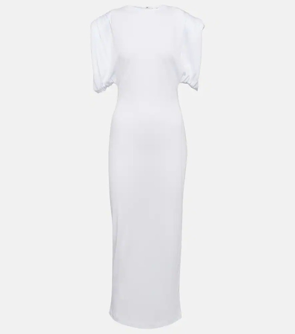  Wardrobe.nyc Wardrobe.nyc Ruched Jersey Midi Dress 