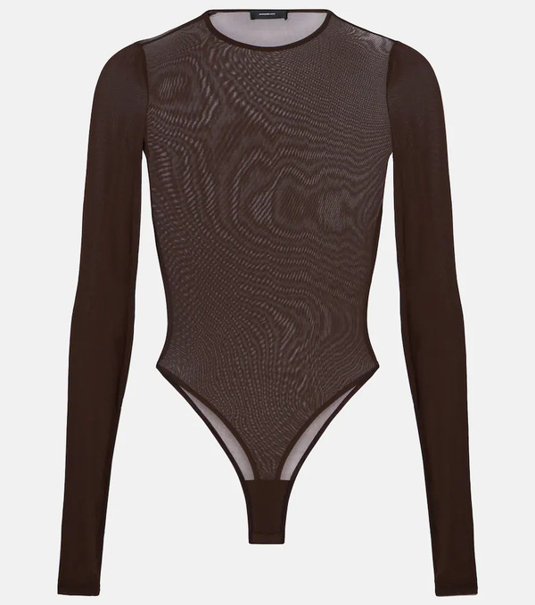  Wardrobe.nyc Wardrobe.nyc Sheer Bodysuit 