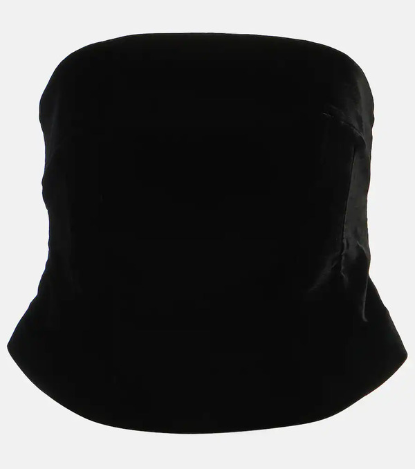  Wardrobe.nyc Wardrobe.nyc Velvet Tube Top 