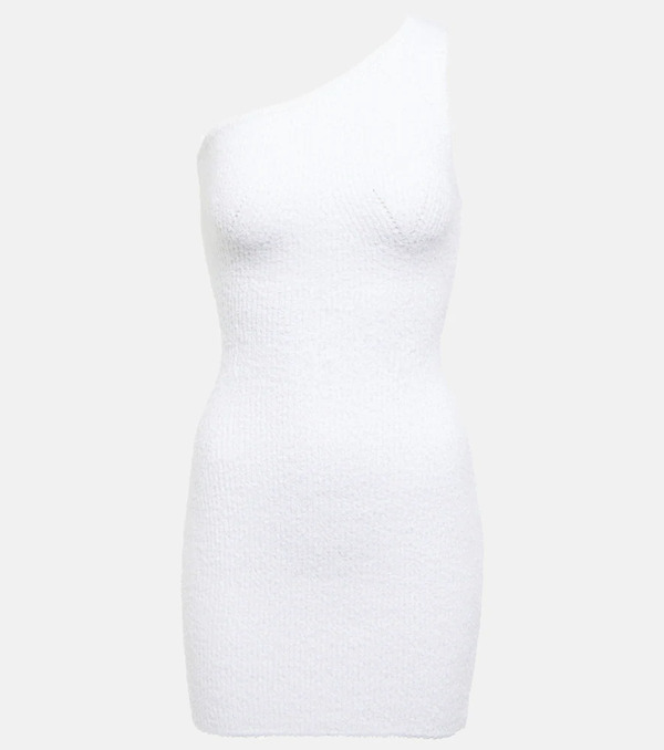  Wardrobe.nyc Wardrobe.nyc X Hailey Bieber Hb Ribbed Minidress 