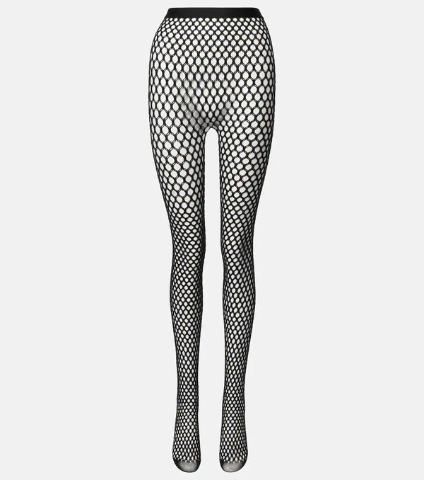  Wardrobe.nyc Wardrobe.nyc X Rhw Web Wool-blend Tights 