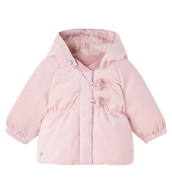  Wheat Wheat Baby Billo Hooded Corduroy Jacket 