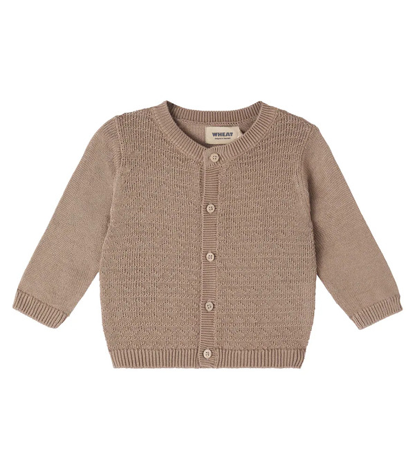  Wheat Wheat Baby Bjã¸rn Cotton Cardigan 
