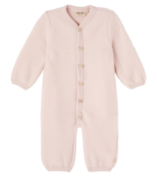  Wheat Wheat Baby Levi Wool Fleece Onesie 