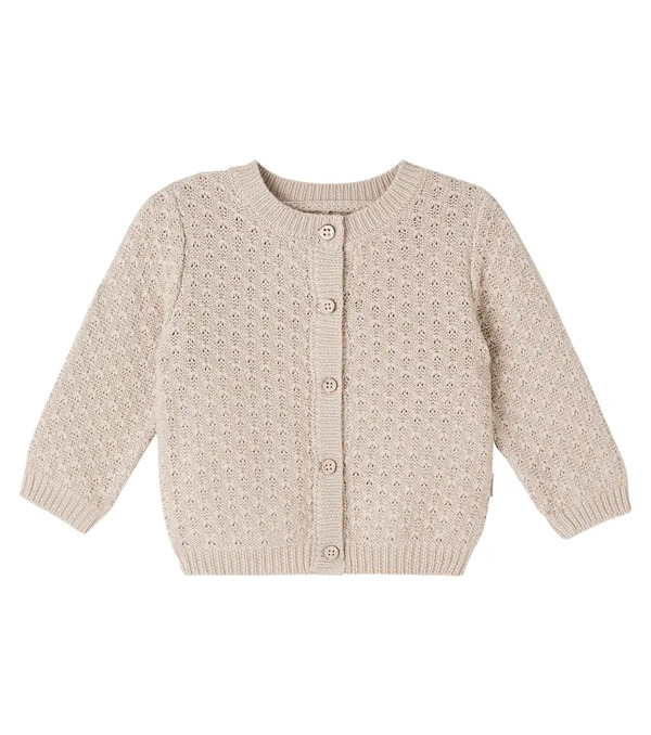  Wheat Wheat Baby Magnella Cotton Cardigan 