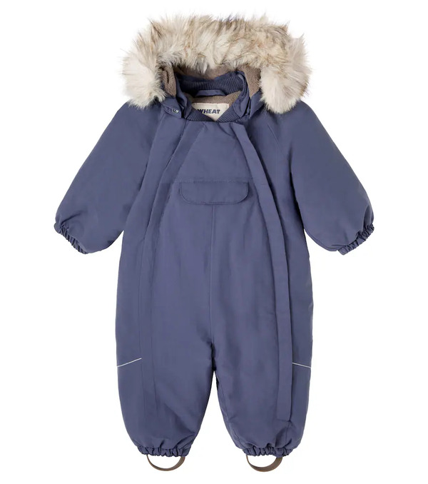  Wheat Wheat Baby Nickie Hooded Snowsuit 